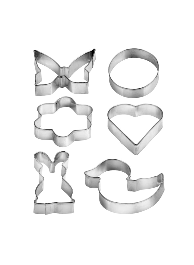 طقم قطاعة بسكويت6  ق أشكال مختلفة  "DELICIA"